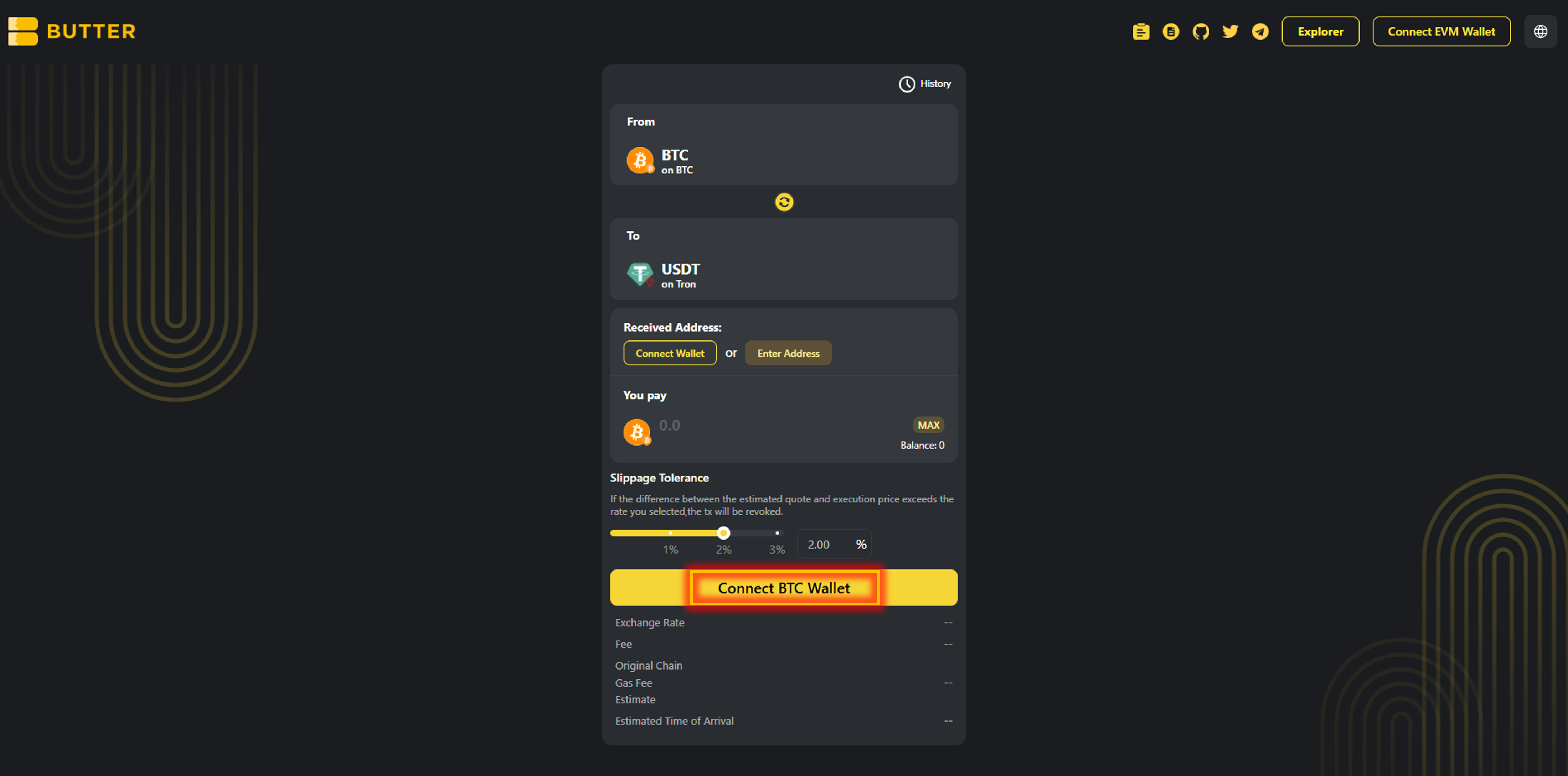 Connect BTC Wallet
